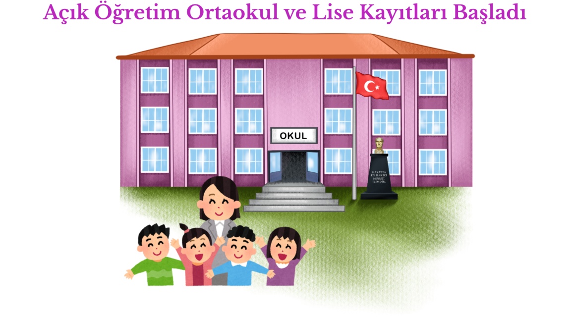 Açık Öğretim Okulları 2025/1. Dönem Yeni Kayıt ve Kayıt Yenileme İşlemleri Başladı.